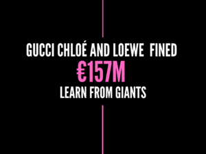 gucci chloé loewe fined €157m learn from giants