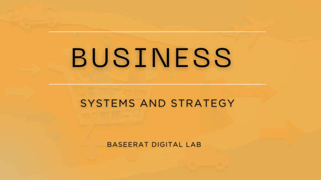 Business Systems and Strategy at Baseerat Digital Labs (BDL) baseerat digital lab (3)